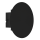 Wandleuchte EGLO Talamello, LED, Aluminium, schwarz, rund