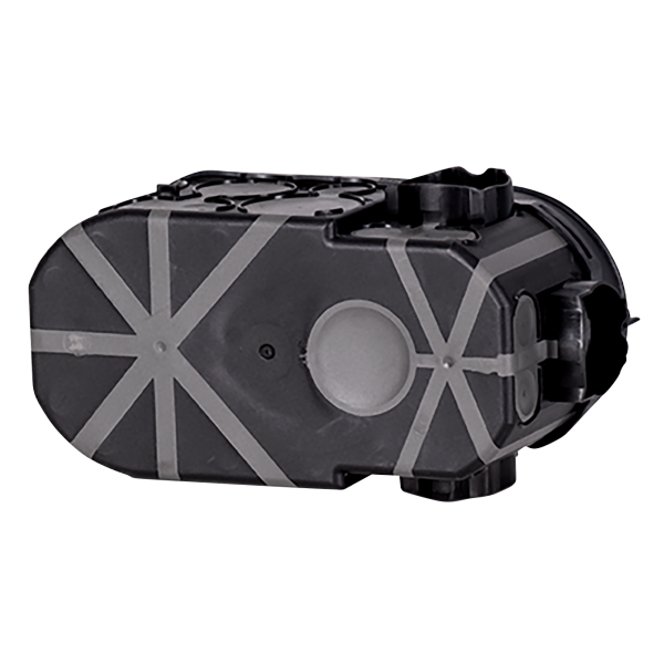 Unterputz Elektronikdose mit Rohrstutzen