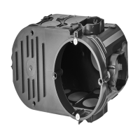 Unterputz Elektronikdose mit Rohrstutzen