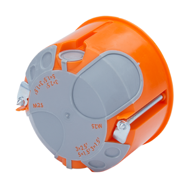 Hohlwand Gerätedose Winddicht, Einbautiefe 47mm