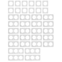 Schalter und Steckdosen Set McPower CUP Einfamilienhaus Profi, 94-teilig, Steckanschluss