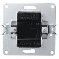 Wechselschalter McPower Shallow 250V~/10A, UP, Steckanschluss, weiß