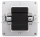 Serien-Schalter McPower Shallow 2-fach, 250V~/10A, UP, Steckanschluss, weiß