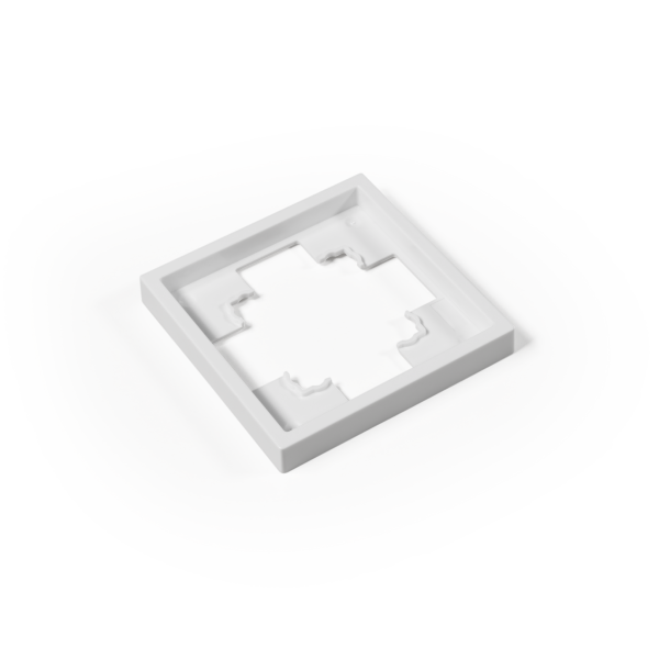 Rahmen McPower Shallow 1-fach, weiß