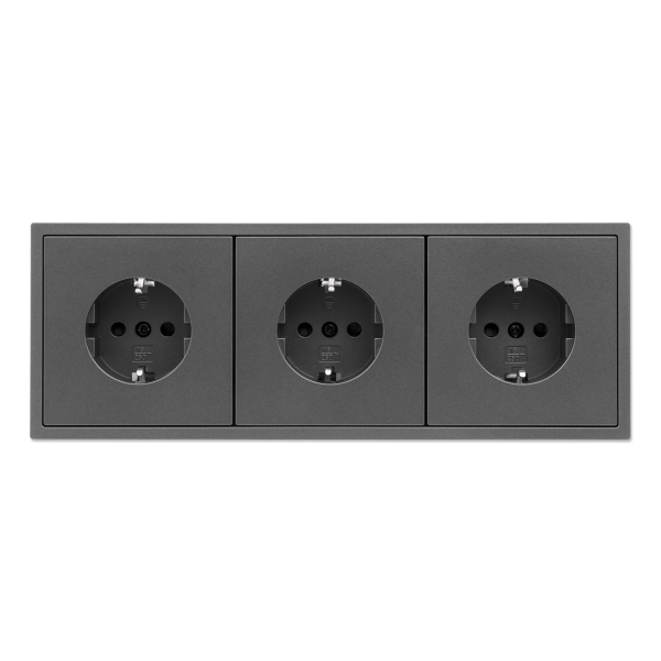 Steckdosen Set McPower Shallow Beginner 3S-Profi 4-teilig, Steckanschluss