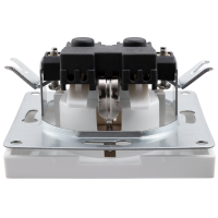 Schutzkontakt-Steckdose McPower Shallow 250V~/16A, Einsteckschutz, 18er-Pack, Steckanschluss