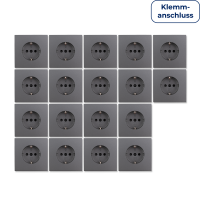 Schutzkontakt-Steckdose McPower Shallow 250V~/16A,...