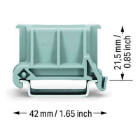 Universalwinkeladapter WAGO, 18,5x42mm, Montage auf...