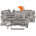 2-Leiter Trenn- und Messklemme WAGO, mit Prüfmöglichkeit, 2,50 mm², grau
