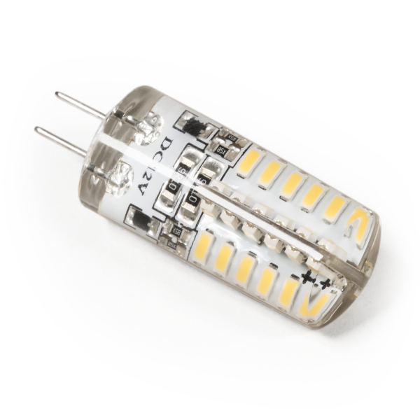 LED-Stiftsockellampe McShine Silicia, G4, 2W, 160 lm, weiß