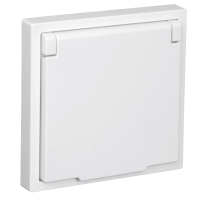 Schutzkontakt-Steckdose McPower Shallow 250V/16A, UP, IP44, Steckanschluss