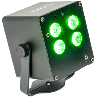 LED-Wash-Effekt IBIZA TINYLED-RGB-WASH, akkubetrieben, 4x...