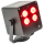 LED-Wash-Effekt IBIZA TINYLED-RGB-WASH, akkubetrieben, 4x 3W RGB LED