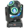 DMX-Moving-Head IBIZA SATURNE, 4-in-1 RGBW LEDs + 8 Lichtringe