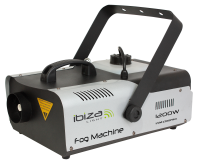 Programmierbare Nebelmaschine IBIZA LSM1200PRO Fernbedienung, DMX, 1200W