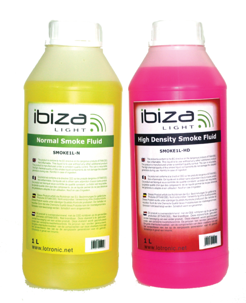 Nebelfluid IBIZA SMOKE1L-HD Wasserbasis, 1 Liter, extra dicht, ohne Rückstände