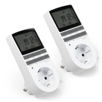 Digitale Zeitschaltuhr McPower WZ-10 2er-Pack, 10...