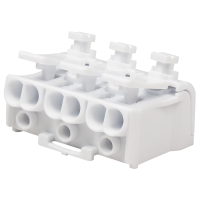 Lüsterklemme mit Betätigungshebel, 0,5-2,5mm², max. 16A, 50er-Pack