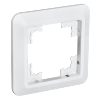 Rahmen McPower Cup 1-fach, weiß