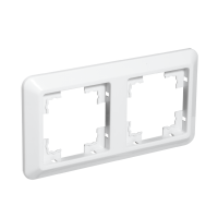 Rahmen McPower Cup 2-fach, weiß