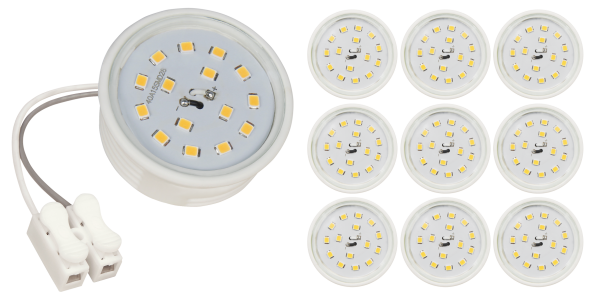 LED-Modul McShine, 5W, 400lm, 230V, 50x23mm, neutralweiß, 4000K, 10er-Pack