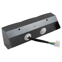 Steckdosenblock McPower Flair 250V~/16A, Aufbau, Anthrazit, 3-fach Steckdose