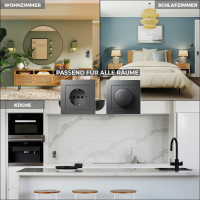 LED-Dimmer für elektronische Trafos McPower Flair 250V/300W, Memory-Funktion