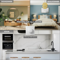 LED-Dimmer für elektronische Trafos McPower Flair 250V~/300W, UP, Memory-Funktion