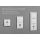 Schalter und Steckdosen Set McPower Flair Standard Profi, 20-teilig, Steckanschluss
