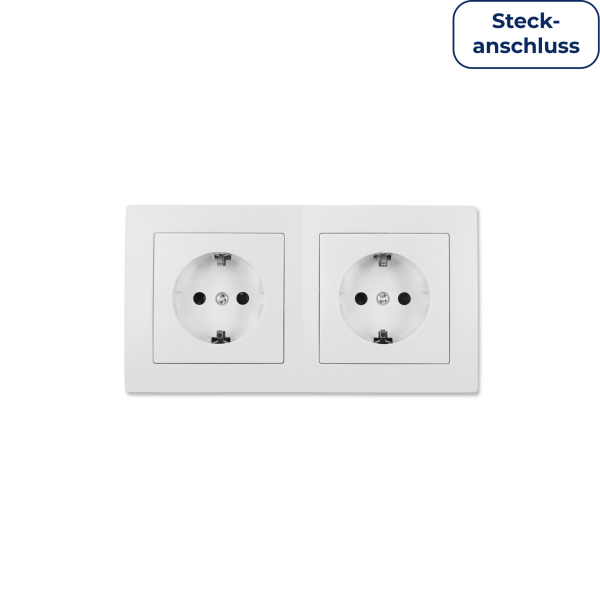 Steckdosen Set McPower Flair Beginner 2S Profi, 3-teilig, weiß, Steckanschluss