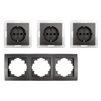 Steckdosen Set McPower Flair Beginner 3S Profi 4-teilig, Steckanschluss