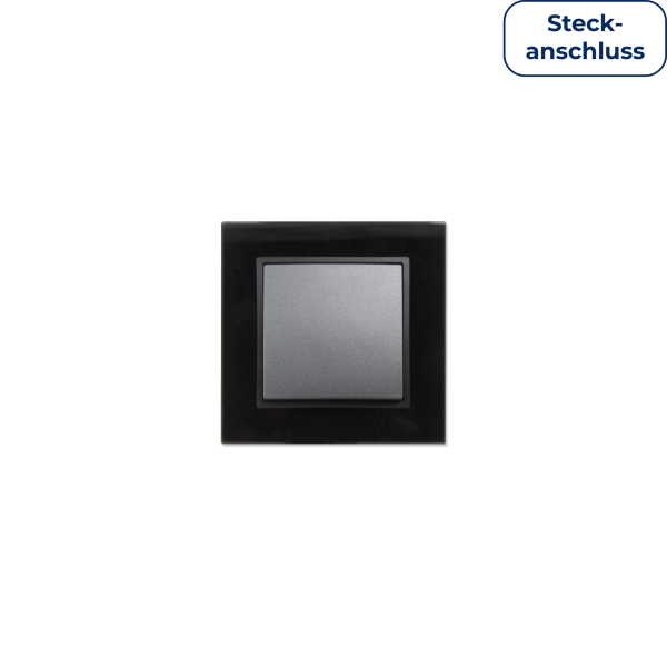 Wechselschalter McPower Flair, 250V~/10A, UP, Steckanschluss, anthrazit