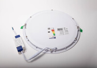 LED Panel rund 300 x 16 mm, 24W CRI >80 Kaltweiß 6.500 K