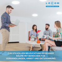 LED Panel rund 300 x 16 mm, 24W CRI >90 Warmweiß 3.000 K