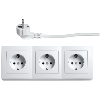 Steckdosenblock McPower "FLAIR" 250V~/16A,...