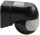 Aufputz Bewegungsmelder "CBM-Slim" 180° LED geeignet, IP44, 1-800W, schwarz