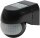 Aufputz Bewegungsmelder "CBM-Slim" 180° LED geeignet, IP44, 1-800W, schwarz