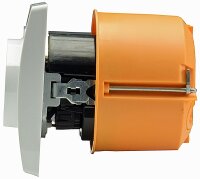 DELPHI Schutzkontakt-Steckdose, weiß 250V~/ 16A, UP, 2x USB Buchse je 5V/1A