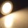 LED-Einbauleuchte "EBL-HV65w", weiß 2 Watt, 230V, 3000K, 160Lm, warmweiß