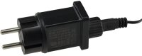 LED Aussen-Lichterkette "CT-ALK400" 40m warmweiß, Kabel schwarz, IP44, 400 LEDs
