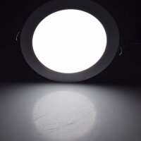 LED Licht-Panel "QCP-22R", Ø 22,5cm 230V, 18W, 1340 Lumen,4200K /neutralweiß