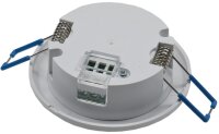 Decken-Einbau-Bewegungsmelder 360° FLAT LED geeignet, 8m Detektion, weiß,80x30mm
