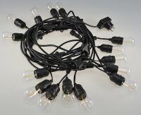 Biergarten-Lichterkette "CT-BGL 15" 1,5 + 12,5m, 15x Filamentlampe 0,8W