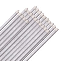 25er Pack 150 cm LED Röhren 20W Nano-Plastik...