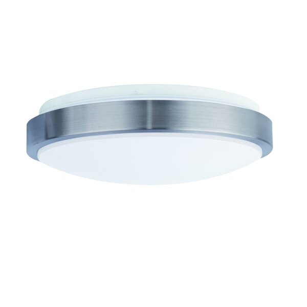 LED-Anbauleuchte LUNAsilver-sensor 18W COLORselect  3000K/4000K/5700K