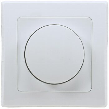 ChiliTec Drehdimmer DELPHI Dimmer für LED Lampen, 230V/3-35W, silber