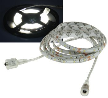 LED-Stripe "CLS-100" 1m, neutralweiß 12V/5W, 60 LEDs, IP44, 300 Lumen