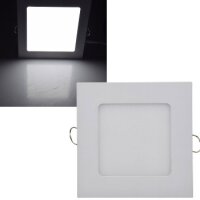 LED Licht-Panel "QCP-12Q", 12x12cm 230V, 6W,...