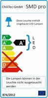 LED Unterbauleuchte "SMD pro" 40cm 260lm, 3000k, 16 LEDs, Licht warmweiß