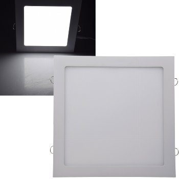 LED Licht-Panel "QCP-30Q", 30x30cm 230V, 24W, 1720 Lumen,4200K /neutralweiß